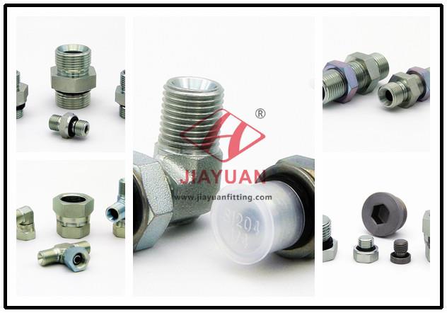 BSP hydraulic pipe fitting adapter type connectors (2)