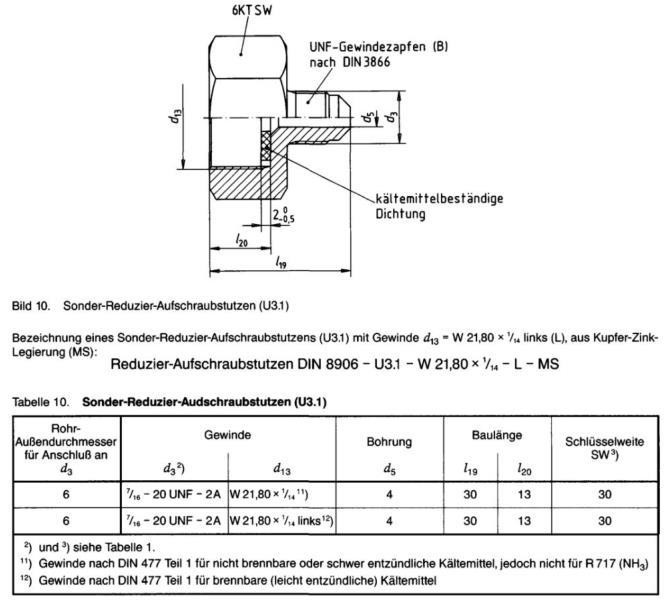 U3.1 type reduce fittings from DIN3866 to W21.8 sonder U3.1 type reduce fittings from DIN3866 to W21.8 sonder