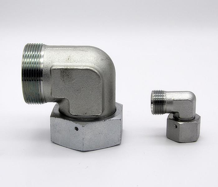 DIN Hydraulic Tube Fittings Swivel Elbow-1