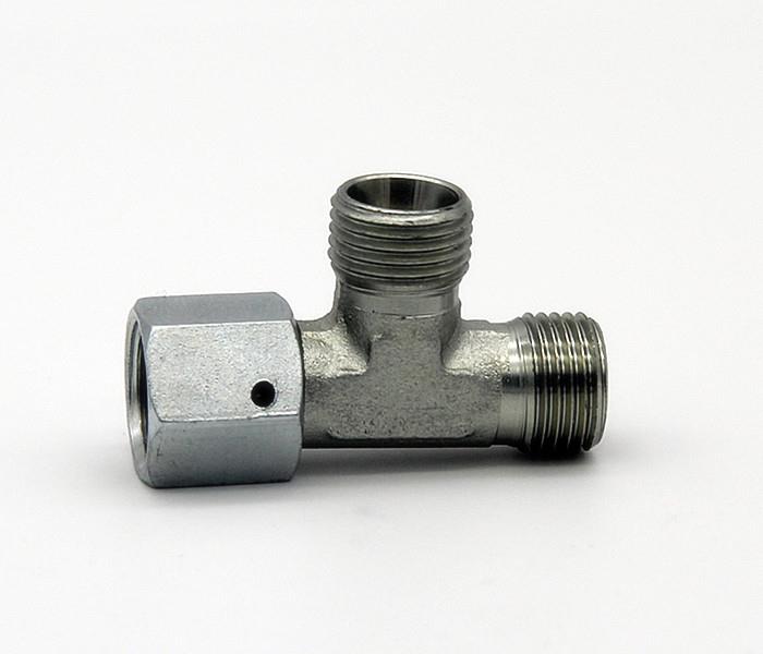 DIN Hydraulic Tube Fittings Swivel TEE-3