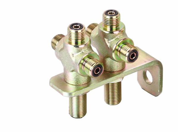 O-ring Face Sealing Tube Fittings Union Bulkhead